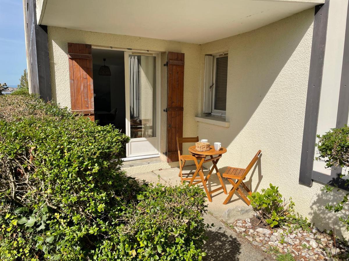 Le Plein Soleil, Appt 2 Pieces Terrasse, 600 M De La Plage De Blonville Sur Mer Lägenhet Exteriör bild